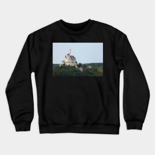 Marksburg, Braubach, Burg, Middle Rhine, Rhine Crewneck Sweatshirt